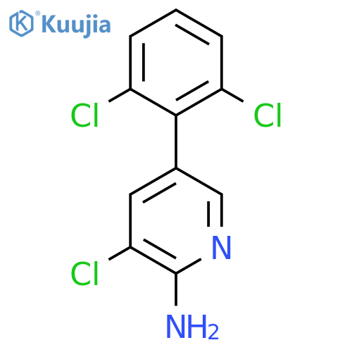 2-Amino-3-chloro-5-(2,6-dichlorophenyl)pyridine structure