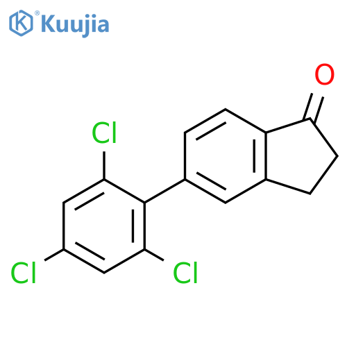 5-(2,4,6-Trichlorophenyl)-1-indanone structure