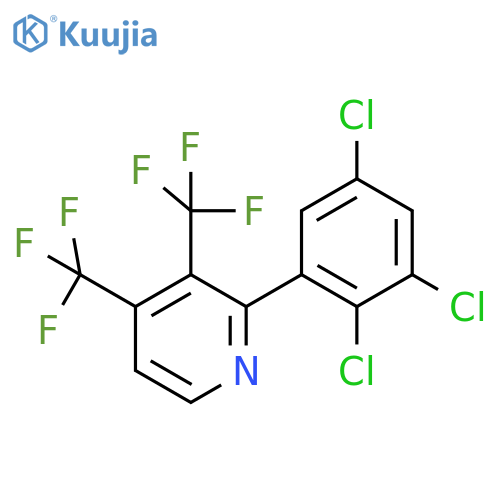 3,4-Bis(trifluoromethyl)-2-(2,3,5-trichlorophenyl)pyridine structure
