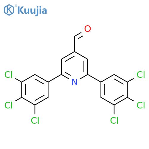 2,6-Bis(3,4,5-trichlorophenyl)isonicotinaldehyde structure