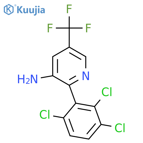 3-Amino-2-(2,3,6-trichlorophenyl)-5-(trifluoromethyl)pyridine structure