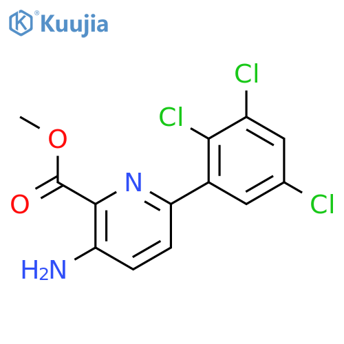 Methyl 3-amino-6-(2,3,5-trichlorophenyl)picolinate structure
