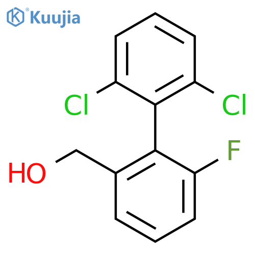 (2',6'-Dichloro-6-fluoro-biphenyl-2-yl)-methanol structure