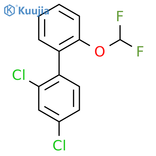 2,4-Dichloro-2'-difluoromethoxy-biphenyl structure