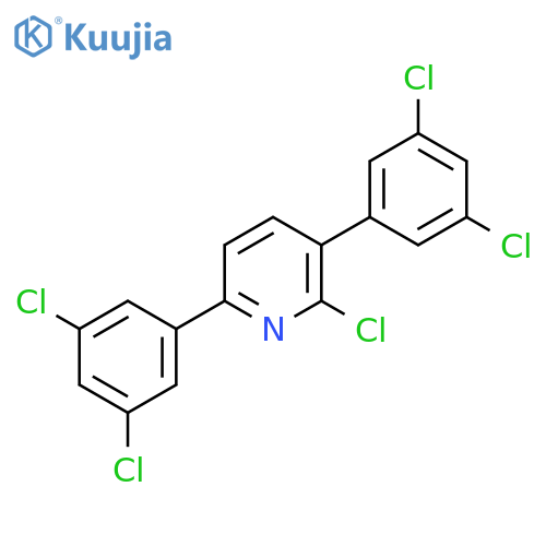 3,6-Bis(3,5-dichlorophenyl)-2-chloropyridine structure