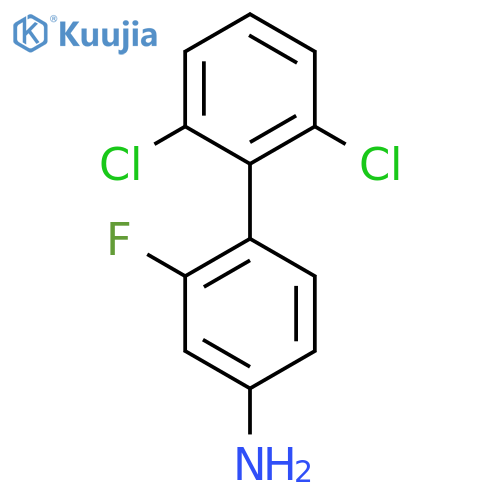 2',6'-Dichloro-2-fluoro-biphenyl-4-ylamine structure