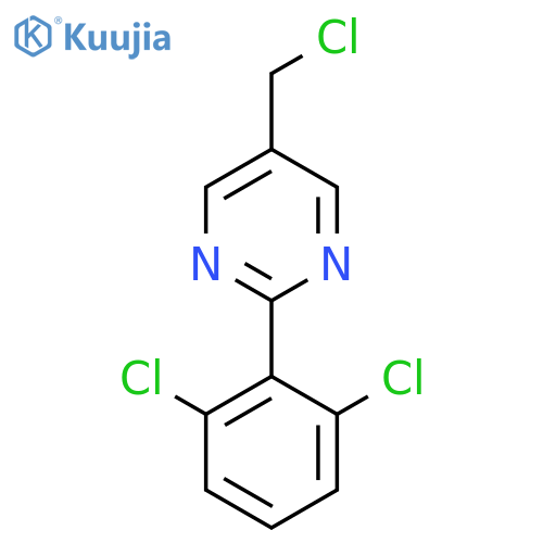 5-(Chloromethyl)-2-(2,6-dichlorophenyl)pyrimidine structure