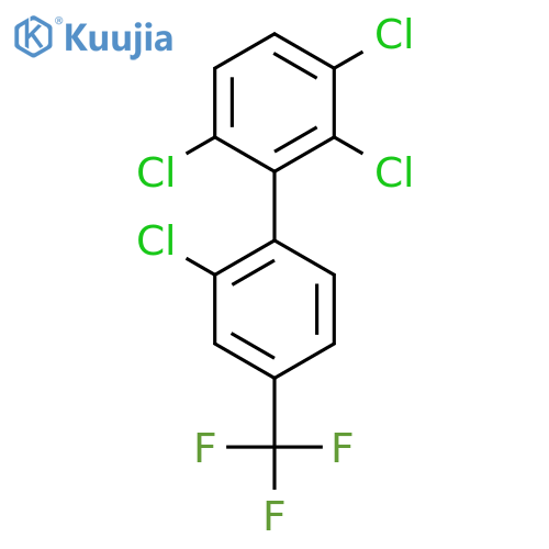 2,3,6,2'-Tetrachloro-4'-(trifluoromethyl)biphenyl structure