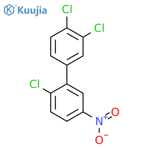 2'-Chloro-3,4-dichloro-5'-nitro-biphenyl structure