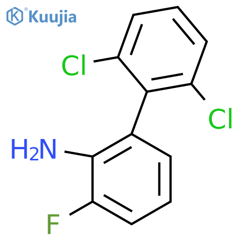 2',6'-Dichloro-3-fluoro-biphenyl-2-ylamine structure