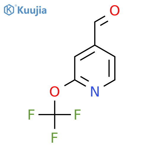 2-(trifluoromethoxy)pyridine-4-carbaldehyde structure
