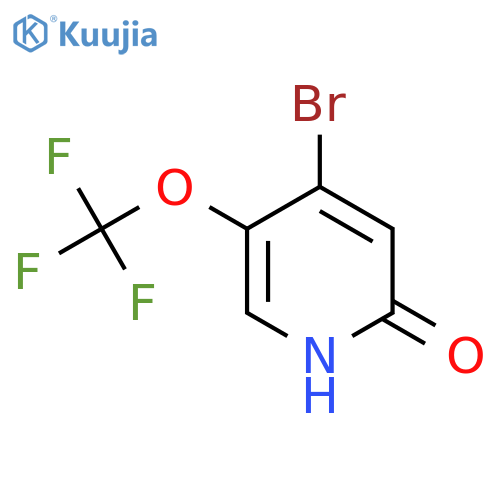 4-Bromo-5-(trifluoromethoxy)pyridin-2-ol structure