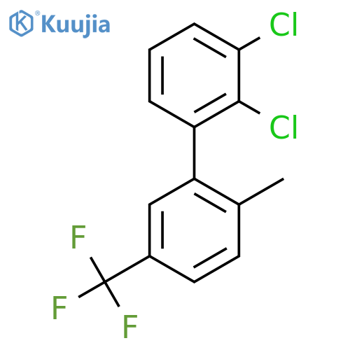 2,3-Dichloro-2'-methyl-5'-trifluoromethyl-biphenyl structure