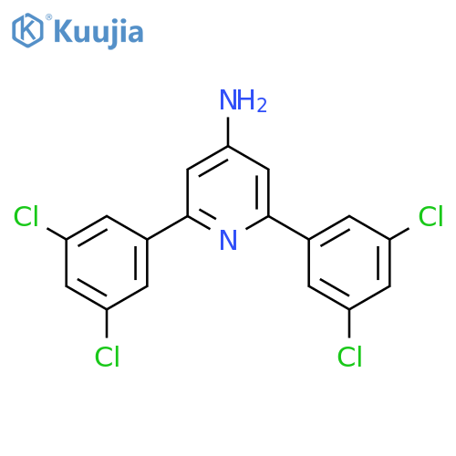 4-Amino-2,6-bis(3,5-dichlorophenyl)pyridine structure