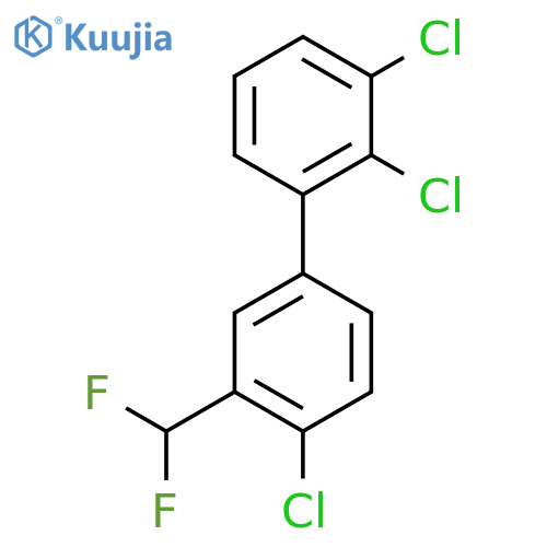 4'-Chloro-3'-difluoromethyl-2,3-dichloro-biphenyl structure