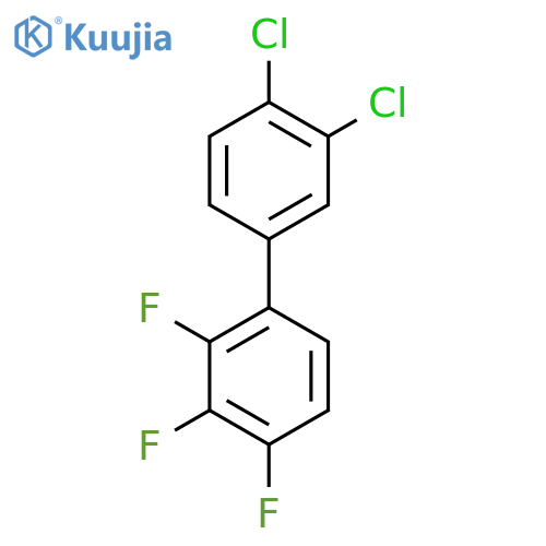 3',4'-Dichloro-2,3,4-trifluoro-biphenyl structure