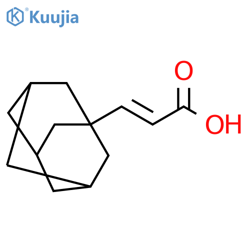 2-​Propenoic acid, 3-​tricyclo[3.3.1.13,​7]​dec-​1-​yl-​, (E)​- (9CI) structure