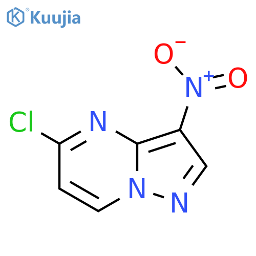 5-chloro-3-nitro-pyrazolo[1,5-a]pyrimidine structure