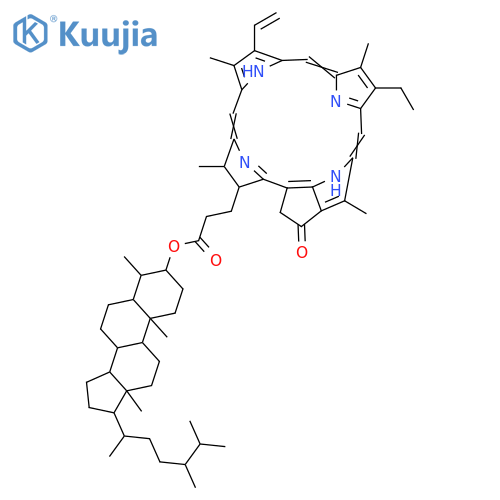 Pyrophaeophorbide a; Ester with 5α,24ξ-4α-Methylergostan-3β-ol (#OPZ36-G) structure