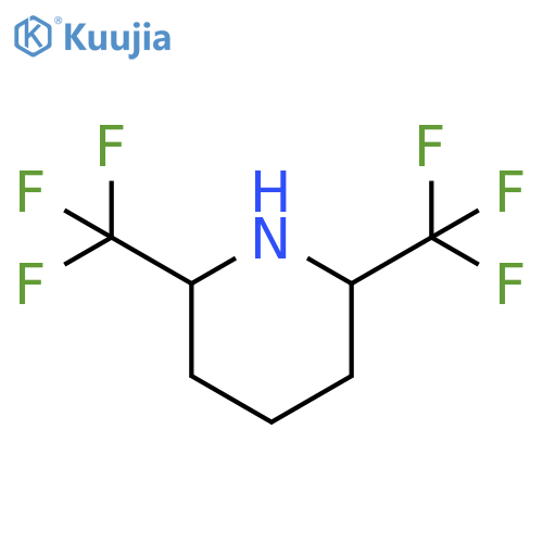 2,6-bis(trifluoromethyl)piperidine structure