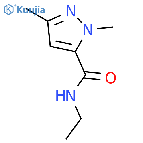 1H-Pyrazole-5-carboxamide, N-ethyl-1,3-dimethyl- structure
