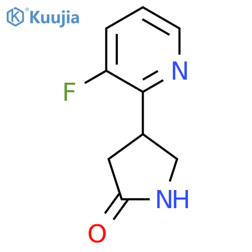 4-(3-Fluoropyridin-2-yl)pyrrolidin-2-one structure