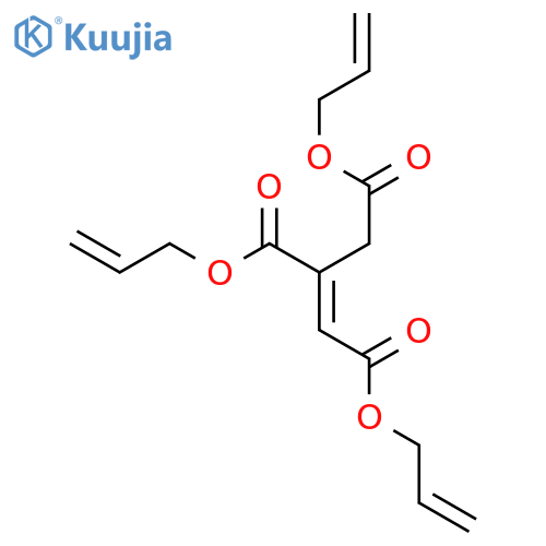 1-Propene-1,2,3-tricarboxylicacid, 1,2,3-tri-2-propen-1-yl ester structure