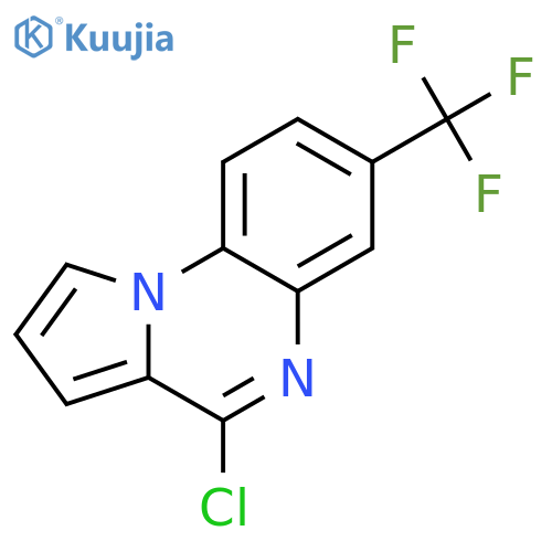 4-Chloro-7-(trifluoromethyl)pyrrolo[1,2-A]quinoxaline structure