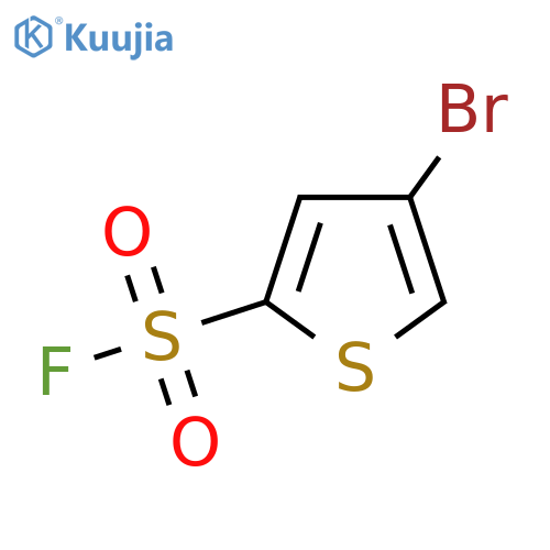 4-Bromothiophene-2-sulfonyl fluoride structure