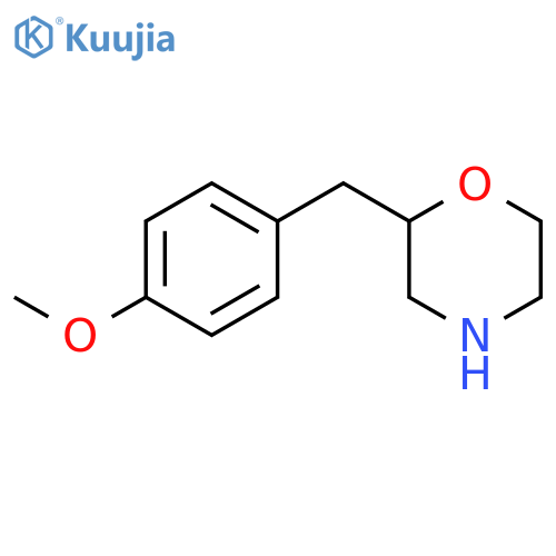 2-(4-Methoxy-benzyl)-morpholine structure