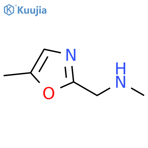 2-Oxazolemethanamine, N,5-dimethyl- structure