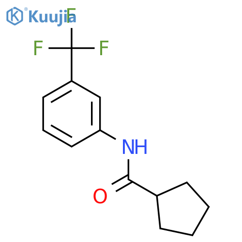 3'-Trifluoromethylcyclopentanecarboxanilide structure
