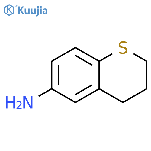 2H,3H,4H-BENZO[E]THIIN-6-YLAMINE structure