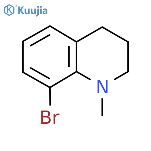 8-Bromo-1-methyl-1,2,3,4-tetrahydroquinoline structure