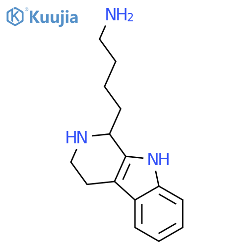 1H-Pyrido[3,4-b]indole-1-butanamine,2,3,4,9-tetrahydro- (9CI) structure
