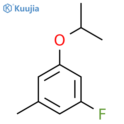 1-Fluoro-3-isopropoxy-5-methylbenzene structure