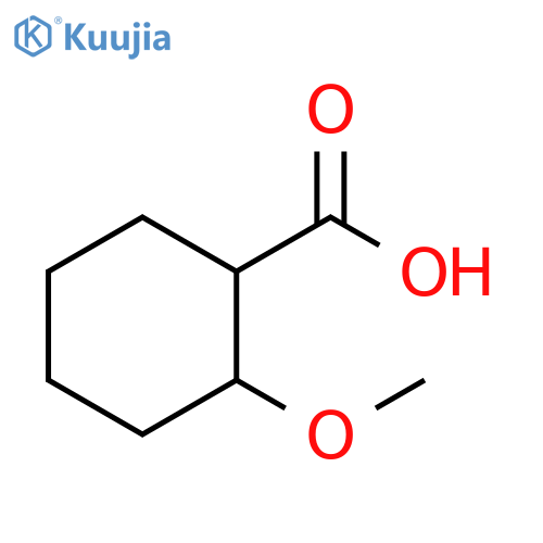 2-methoxycyclohexane-1-carboxylic acid structure