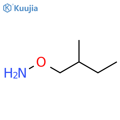 O-(2-methylbutyl)hydroxylamine structure
