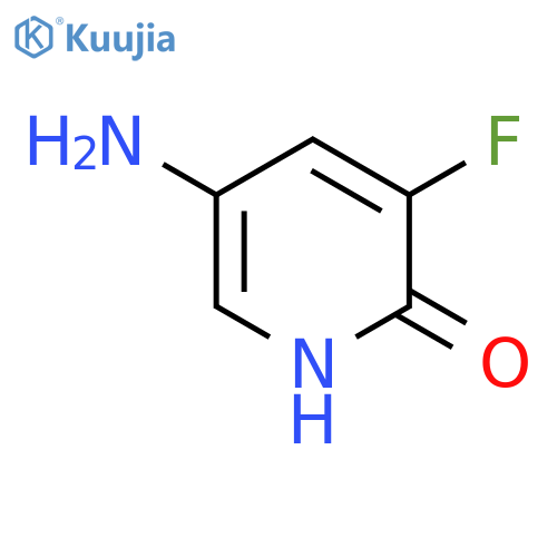 5-Amino-3-fluoropyridin-2-ol structure