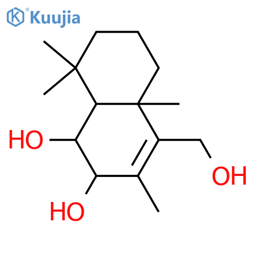 8-Drimene-6,7,11-triol; (6β,7α)-form structure