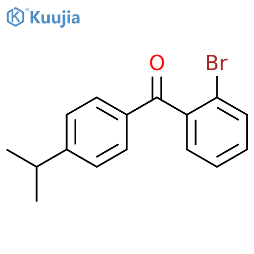 2-Bromo-4'-isopropylbenzophenone structure