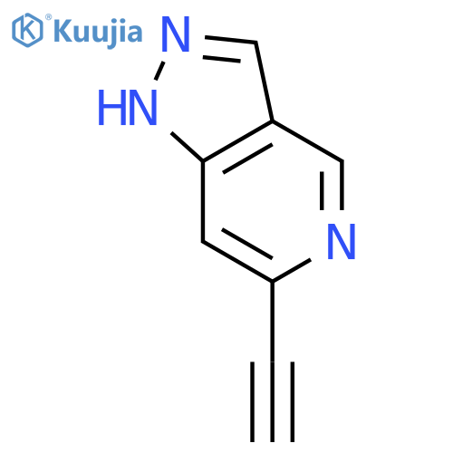 6-ethynyl-1H-pyrazolo4,3-cpyridine structure