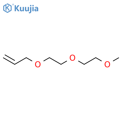 3-[2-(2-methoxyethoxy)ethoxy]prop-1-ene structure