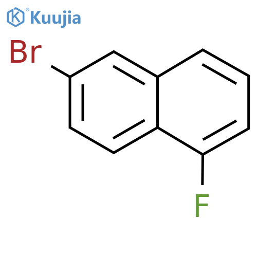 6-Bromo-1-fluoronaphthalene structure