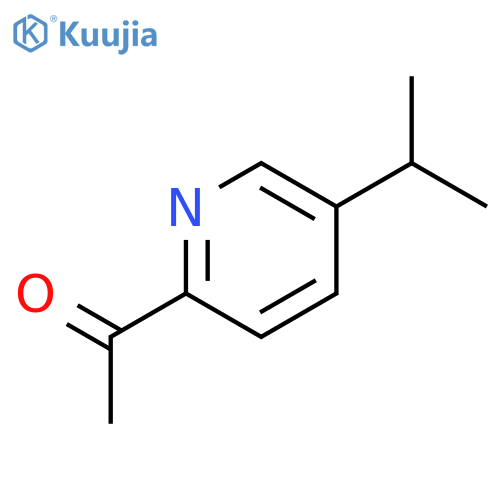 Ethanone, 1-[5-(1-methylethyl)-2-pyridinyl]- (9CI) structure