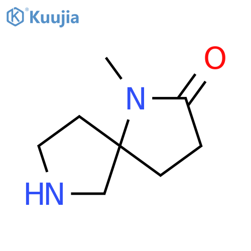 1,7-Diazaspiro[4.4]nonan-2-one, 1-methyl- structure