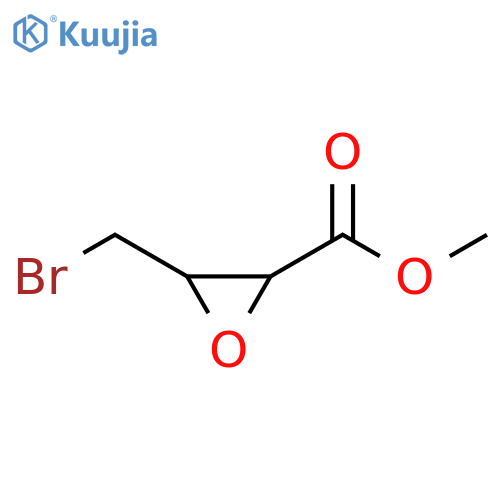 methyl 3-(bromomethyl)oxirane-2-carboxylate, Mixture of diastereomers structure