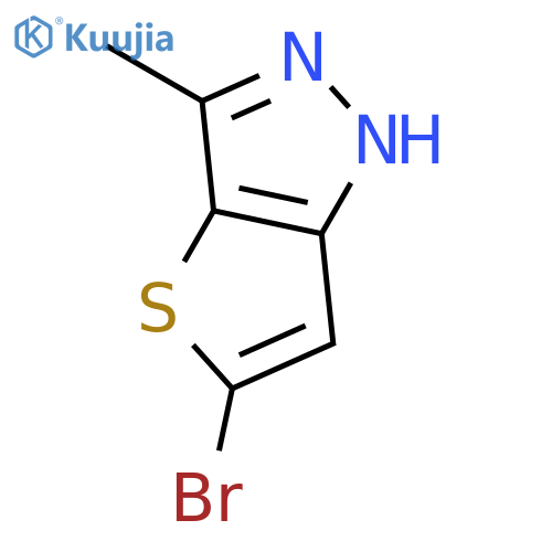 5-BROMO-3-METHYL-1H-THIENO[3,2-C]PYRAZOLE structure