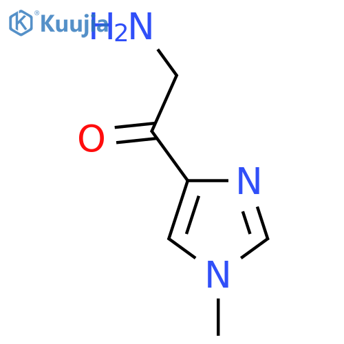2-Amino-1-(1-methyl-1H-imidazol-4-yl)ethan-1-one structure