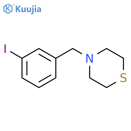 4-(3-Iodobenzyl)thiomorpholine structure